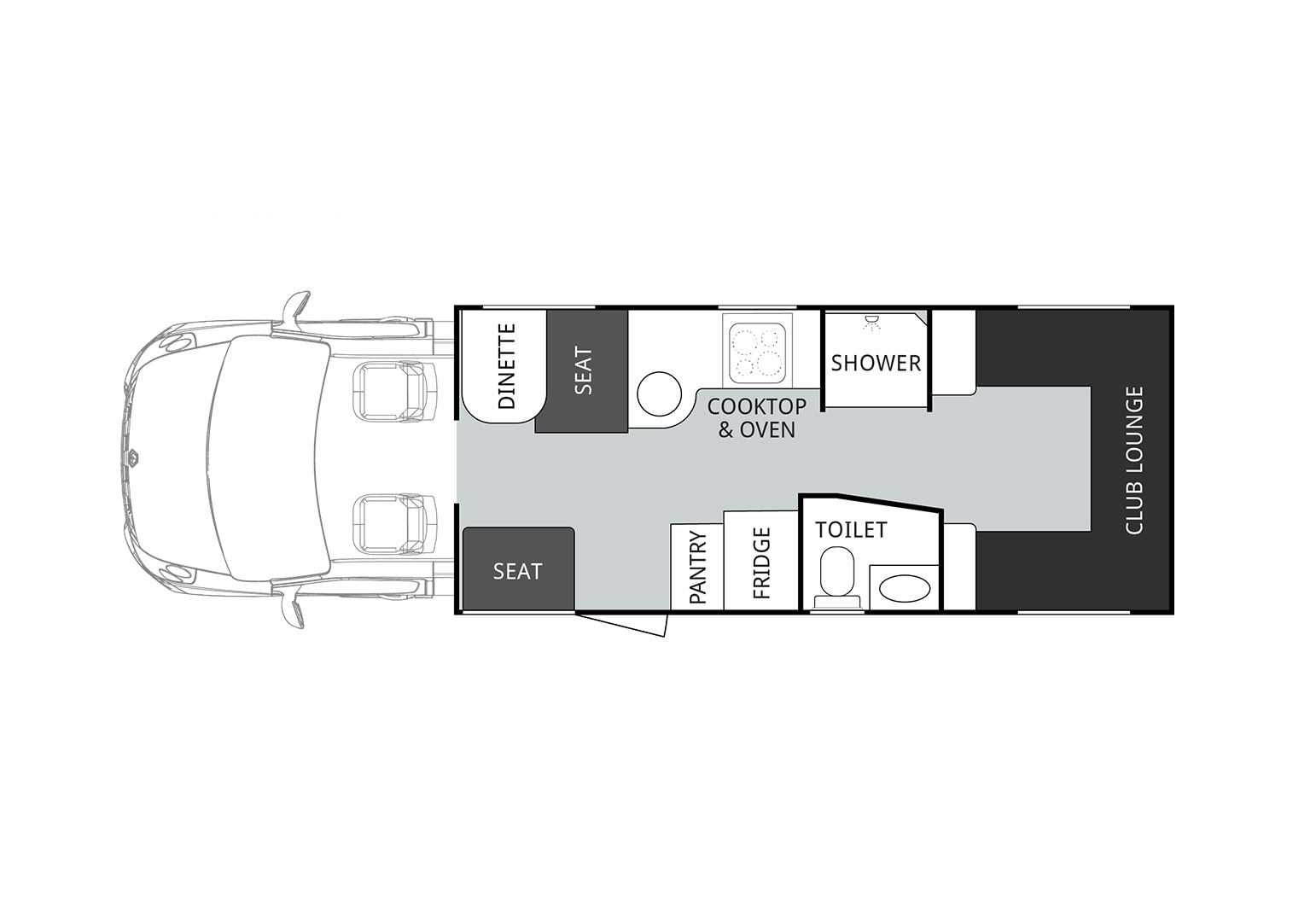 Windsor RV Australia Flinders floor plan 1 of 2