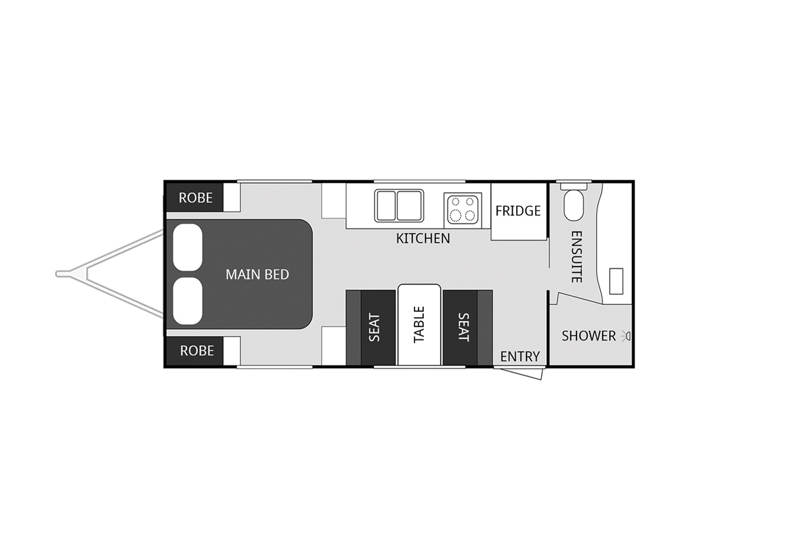 Windsor RV Australia Genesis floorplan 2 of 4