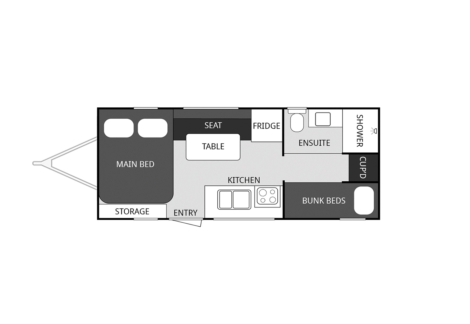 Windsor RV Australia Genesis floorplan 3 of 4