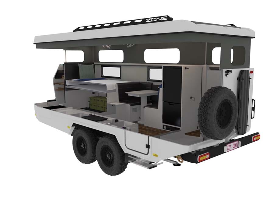 Zone RV Expedition floorplan